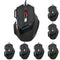 USB Wired Gaming Mouse 7 Buttons 5500DPI Adjustable LED Backlit for PC Laptop