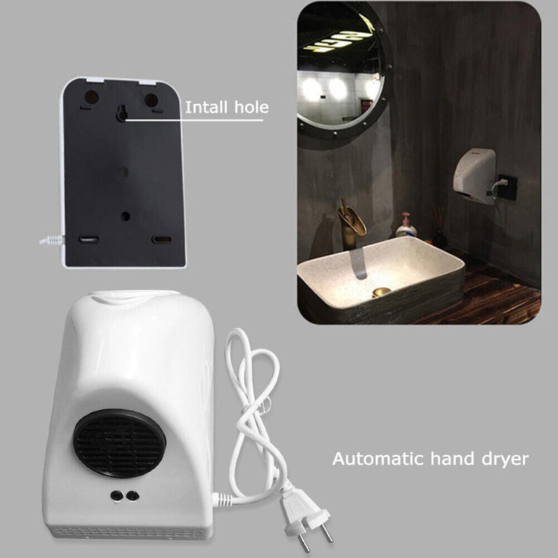 Hotel Smart Hand Dryer Fully Automatic Infrared Sensor Hand Drying Device Newly
