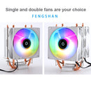 CPU Radiator 12V 3 Pin Desktop PC Case Cooling Fan for AMD Intel LGA 1155 1366