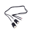 with screws LED Bulb Motorcycle Signal Lamp Turn Indicator License Plate Light