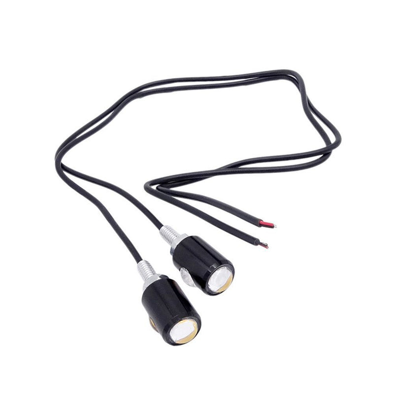with screws LED Bulb Motorcycle Signal Lamp Turn Indicator License Plate Light