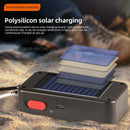Solar Powered USB Rechargeable COB LED Flashlight Torch Waterproof Working
