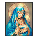 Full Embroidery Printed 3 Strands 11CT Jesus Mother Kit Stamped DIY Cross Stitch