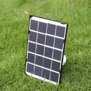 Solar Charging Panel with Charging Cable for Outdoor Security Surveillance