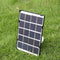 Solar Charging Panel with Charging Cable for Outdoor Security Surveillance