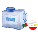 8L Camping Water Container with Faucet Camping Bucket for Picnic Barbecue H