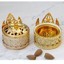 Aromatherapy Furnace Censer Holder Metal Incense Burner Tower Incense Burners
