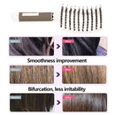 Multifunction Curved Shape Comb Hairdressing Massage Comb Brush (White) Newly