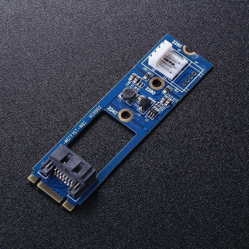 M.2 NGFF SATA to 7Pin SATA M2 to SATA Converter Card Adapter with Cable
