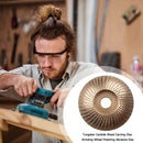 45 Steel Grinding Wheel Wood Sanding Carving Disc for Woodworking Angle Grinder
