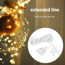 LED Light String Extension Power Cord for Home Christmas Garland Lamp (B)