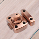 #A Door Right Angle Sliding Door Lock Zinc Alloy Spring Button Lock for Househol