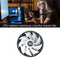 Aluminum Colorful Luminous CPU Cooler Practical Cooling Fan for AMD 775/115