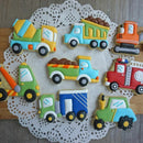 Tool Baby Birthday Cake Decor Cookie Cutters Baking Mold Car Biscuit Mould