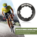 BOLANY MTB Bike Flywheel Lock Covers Cassette Locking Ring Tools (Black) Newly