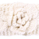 Kids Baby Infants Warm Wool Crochet Headband Turban Stretch Flower Hairband
