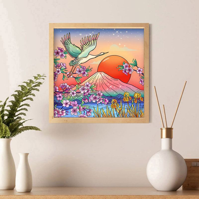 Diamond Painting Partial Special Drill Landscape Picture of Rhinestone