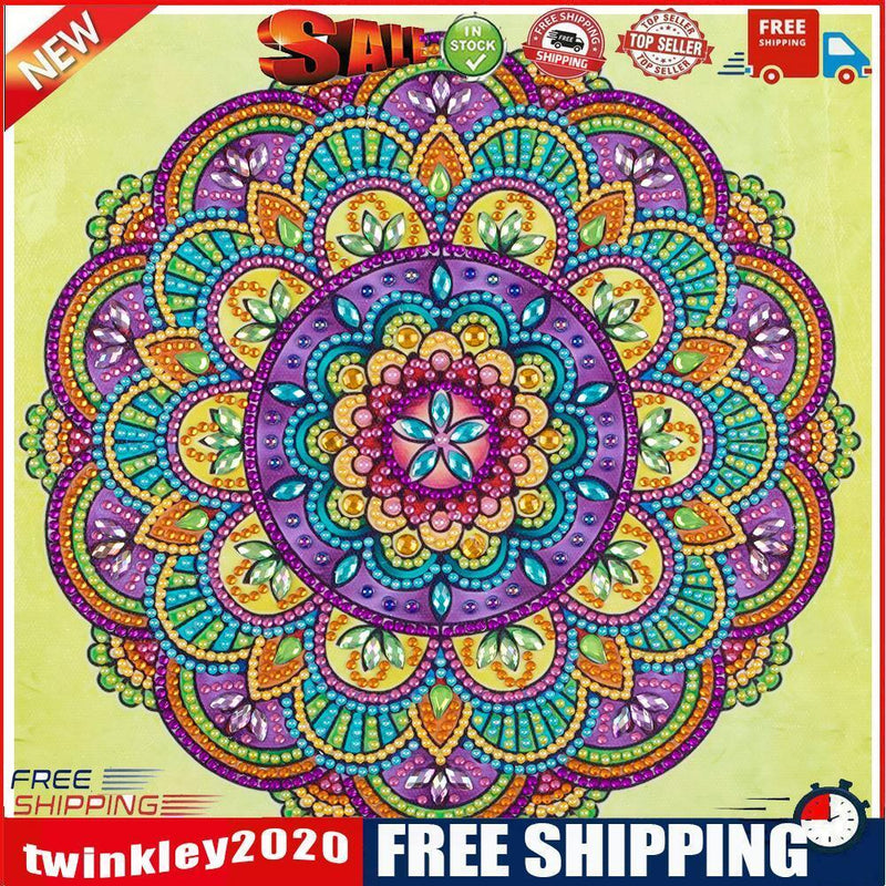 Diamond Painting 5D DIY Datura Partial Special Drill Rhinestone Kit (UP222)