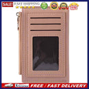 Women Retro Cat Print Multi-slot Card Holder PU Mini Credit Card ID Card Wallet