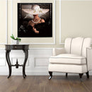 Beauty Lady with Headdress 5D Diamond DIY Painting Kit Home Decor Part Round