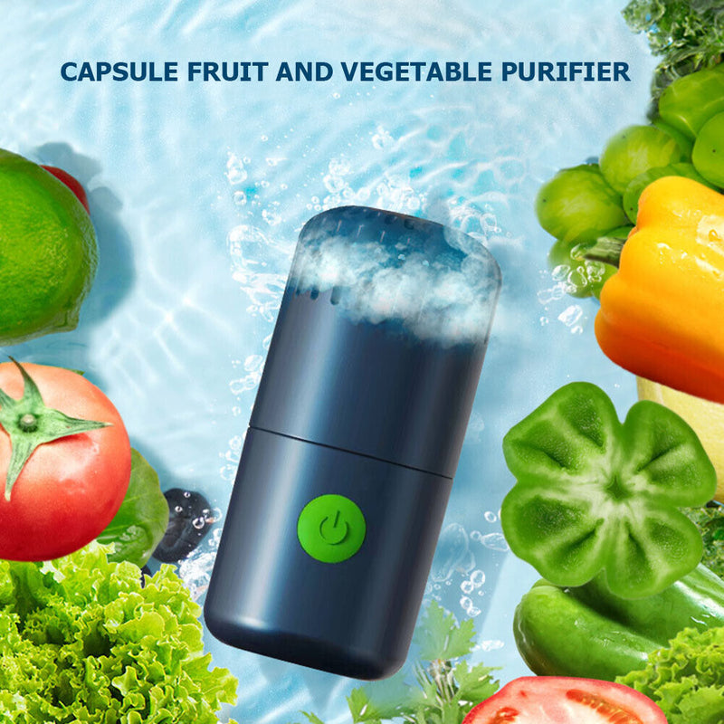 Fruit Vegetable Washing Machine Automatic USB Cleaning Rice Meat Food Purifier