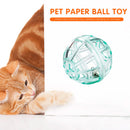 Kitten Scratch Rattle Ball Interactive Pet Hollowed Bell Cat Teaser Toys