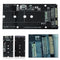 B Important M2 NGFF SSD 2.5" SATA Adapter Converter Card 2230-2280 with Metal