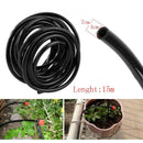 Micro Drip Irrigation Tube Plants Sprinkler Pipe Garden Watering Hose(15m)