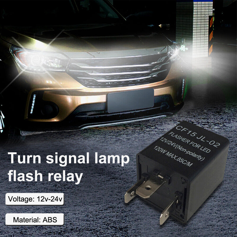 LED Flasher Relay Practical Turn Signal Flashing Relay Automotive Accessories