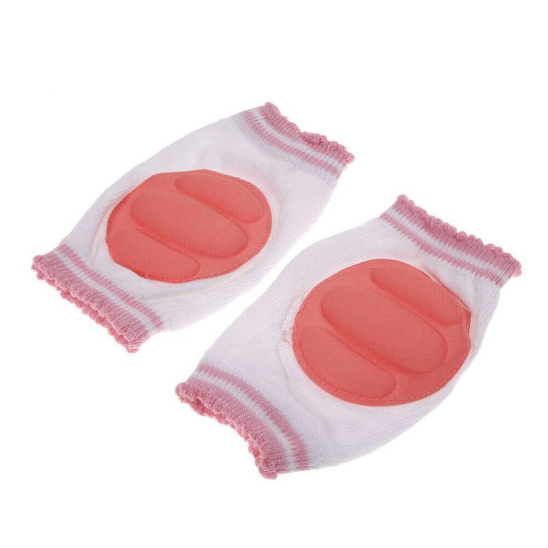 Crawling Elbow Cushion Infants Toddlers Baby Knee Pads Protector Pink Newly
