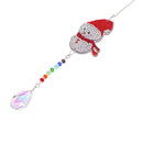 DIY Diamond Painting Christmas Snowman Crystal Light Catcher Charm (AA882) Newly