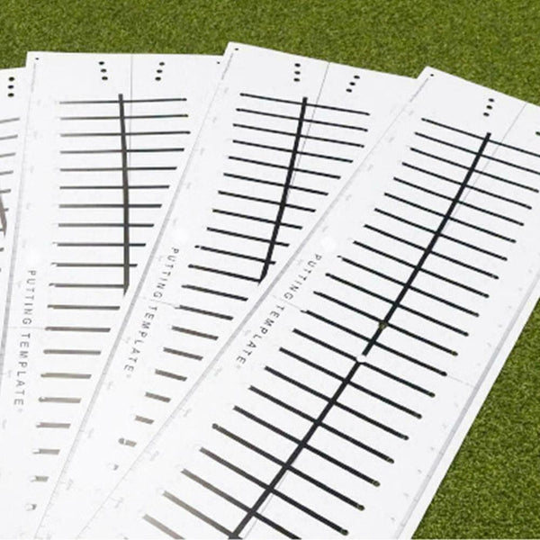 Practice Swing Training Paper Labels Golf Putting Practice White Track X3D5