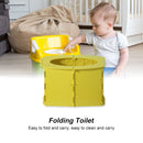 Folding Toilet Outdoor Commode Urine Bag Travel Emergency Potties for Child