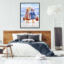Little Girl 5D DIY Diamond Painting Full Round Drill Rhinestones Pictures
