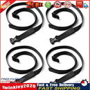 4pcs Outdoor Camp Cargo Storage Tied Belt Luggage Buckle Strap (Black) Newly