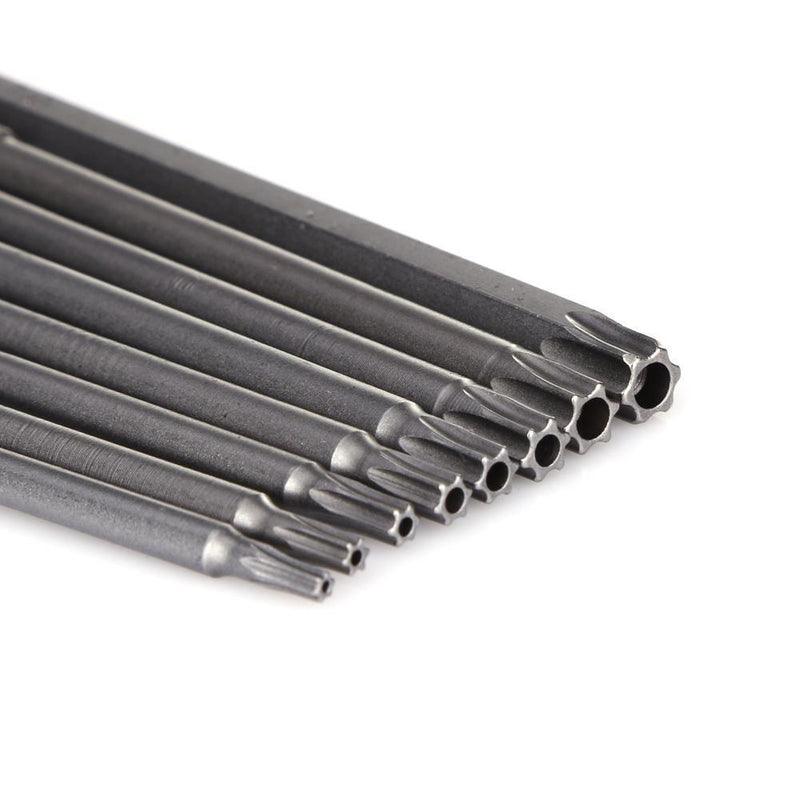 8Size/Set 100mm Length Magnetic Torx Screwdriver Bits Set Electric Screwdri