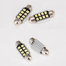 10pcs 31/36mm Car Interior Dome Light Replacement Auto License Plate LED Lamps