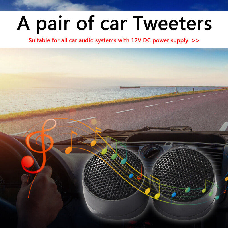 Durable HIFI Stereo Speakers Tweeter Sensitive Loudspeaker for Car Audio Syst