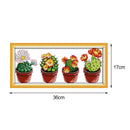 Cactus 14CT Stamped Cross Stitch Kits Sewing Needlework Embroidery (J170) Newly