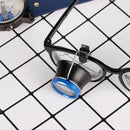Clip-On Eyeglass Magnifier Loupes Magnifying Watchmakers Repair Tool (10X) Newly