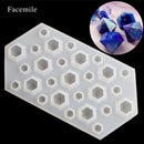 Diamond Shape Ice Ball Mould Silicone Whiskey Cube Maker Mold Party Supply Newly