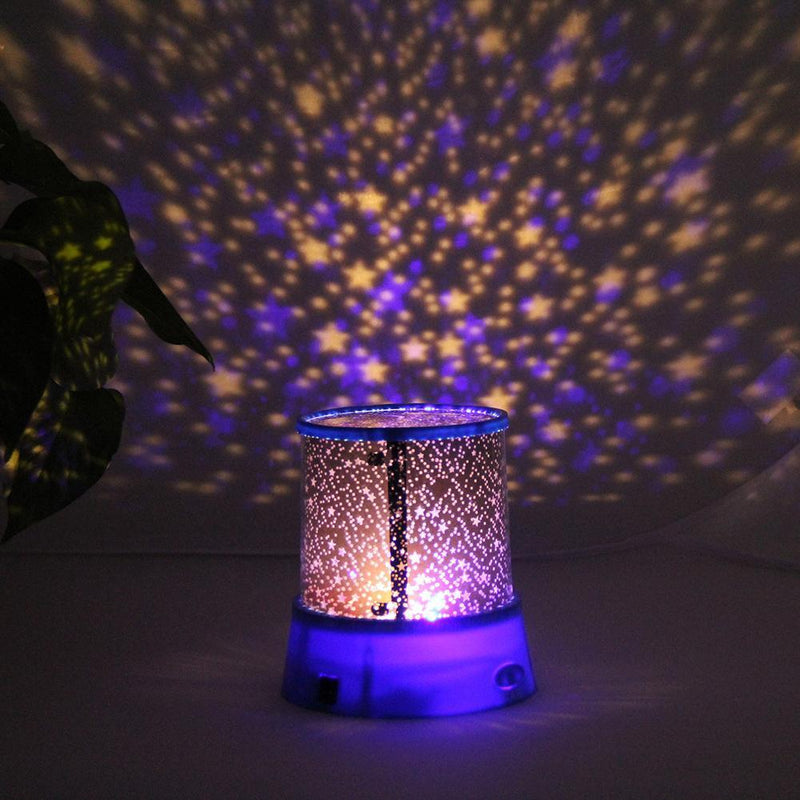 Romantic LED Starry Night Sky Projector Lamp Kids Gift Star Light Cosmos Newly