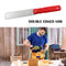 Double Edged Woodworking Carpenter Hand Saw Flexible Blade Gardening Wood Saw