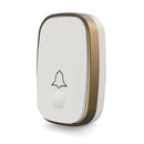 300M Remote UK Plug Security Alarm Plug-in Chime Wireless Doorbell Door Bell