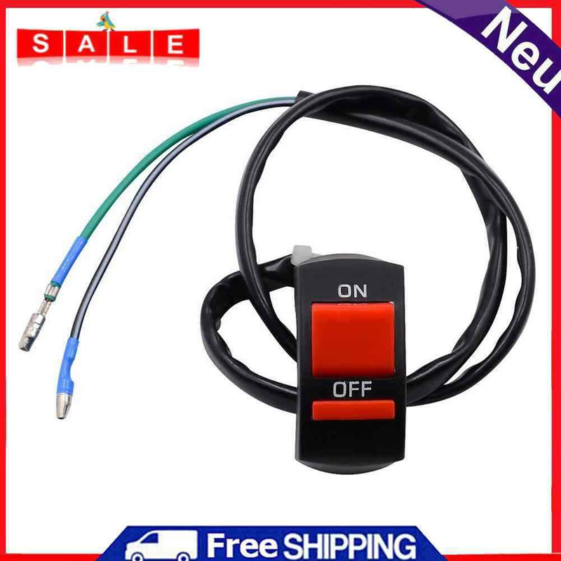 7/8 in motorcycle handlebar ON/OFF button accident hazard light switch relay