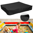 Waterproof Dust Cover Anti UV Sandbox Sandpit Shelter (Black 120x120cm) Newly