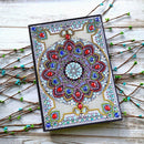 DIY Mandala Special Shaped Diamond Painting 50 Pages A5 Sketchbook Drawing Bo
