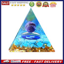 Orgonite Pyramid Healing Crystal Energy Orgone Pyramide Reiki Balancing Lucky