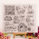 1 x Cake Baking Transparent Seal For DIY Decorative Dogs Stamp Crafts Pet C0G3