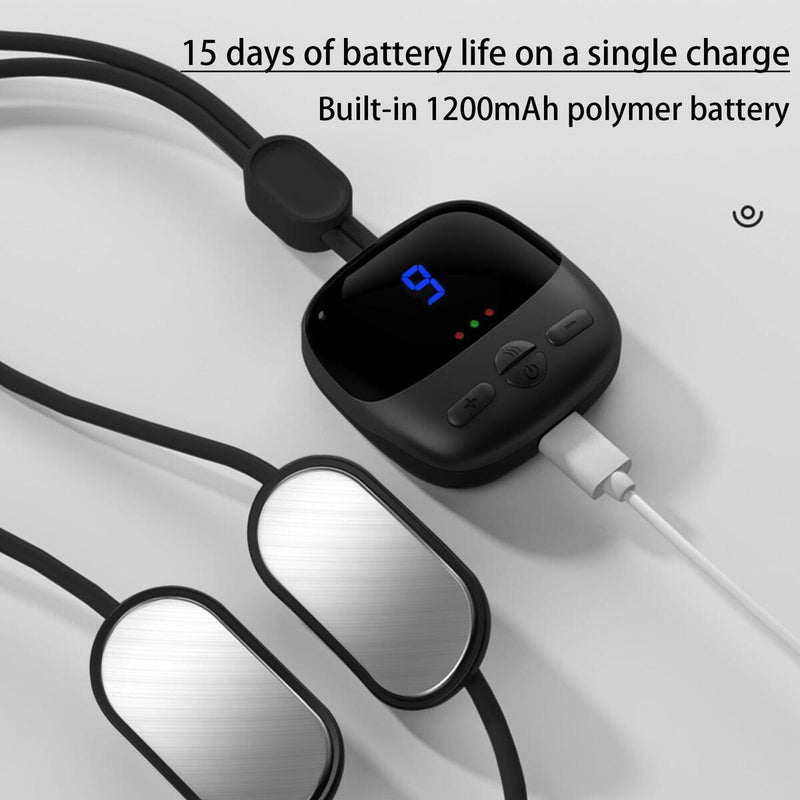 Smart Hanging Neck Cervical Spine Massager With Hot Compress Pain Relief Relax#